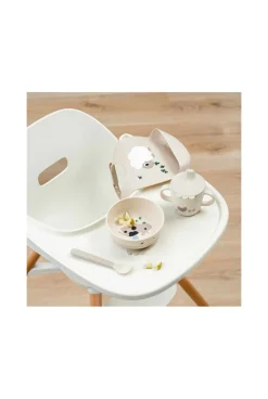 Coffret premiers repas 3 pièces beige sable