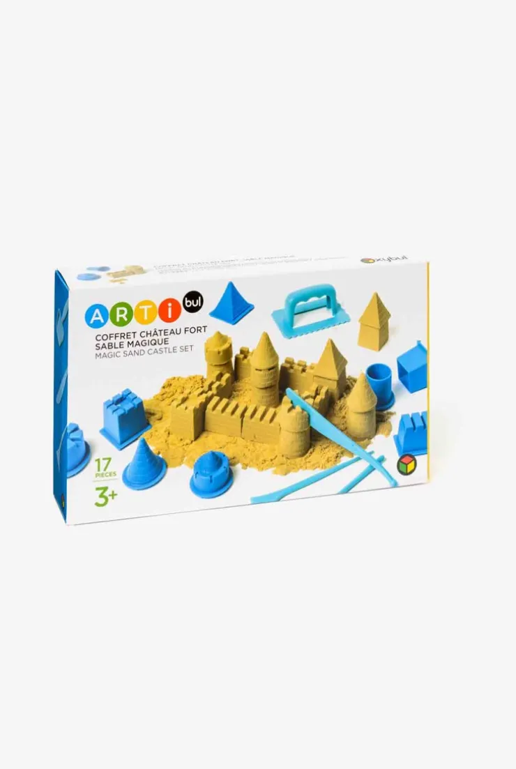 Coffret sable magique château fort Oxybul