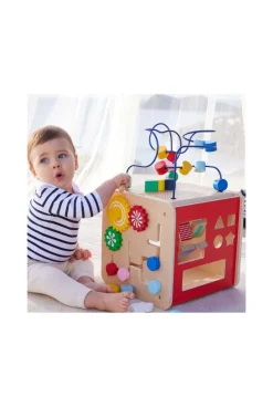 Cube géant multi activités en bois Oxybul