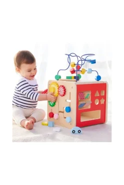 Cube géant multi activités en bois Oxybul