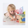 Cube magique balles tissus cartes Taf toys