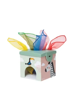 Cube magique balles tissus cartes Taf toys