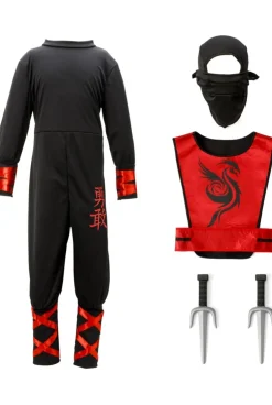Déguisement de ninja 8-10 ans Oxybul