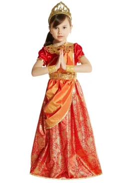 Déguisement de princesse cambodgienne 3-5 ans Oxybul