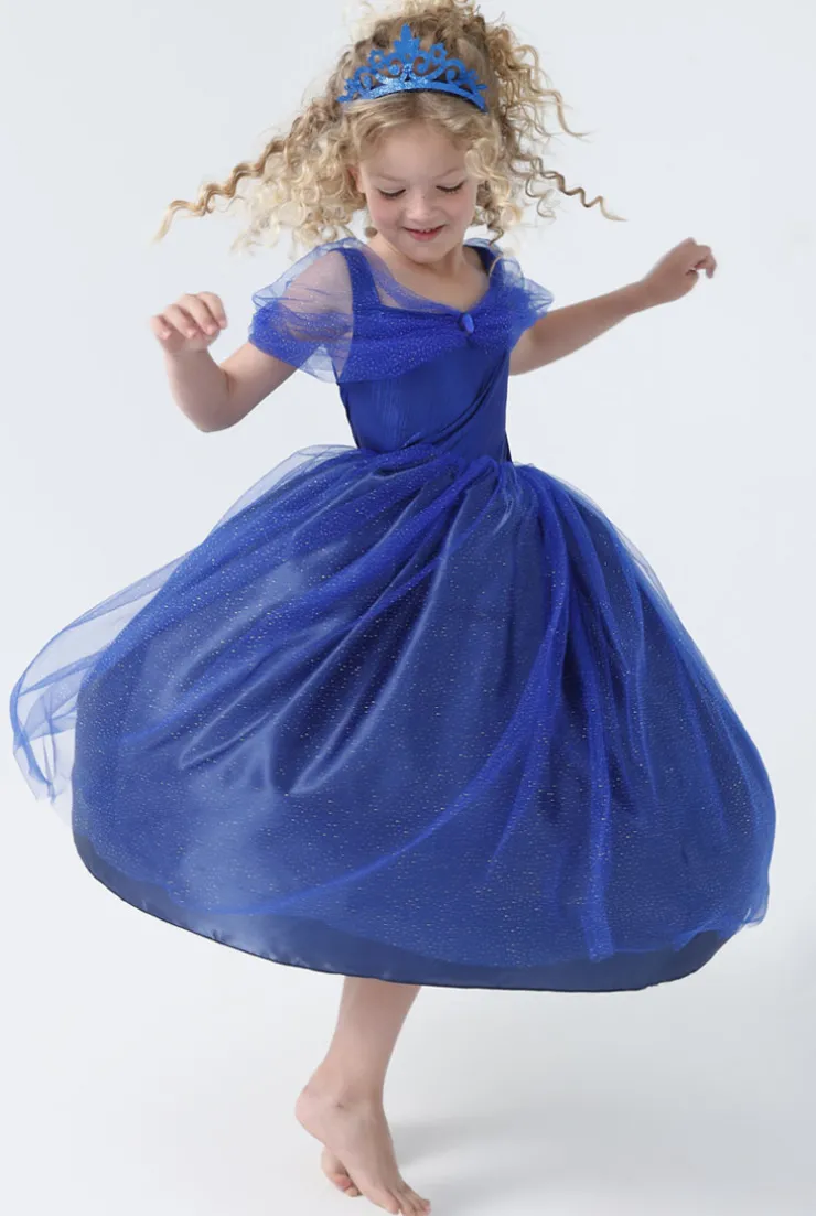 Déguisement Robe princesse bleue 8 - 10 ans Oxybul