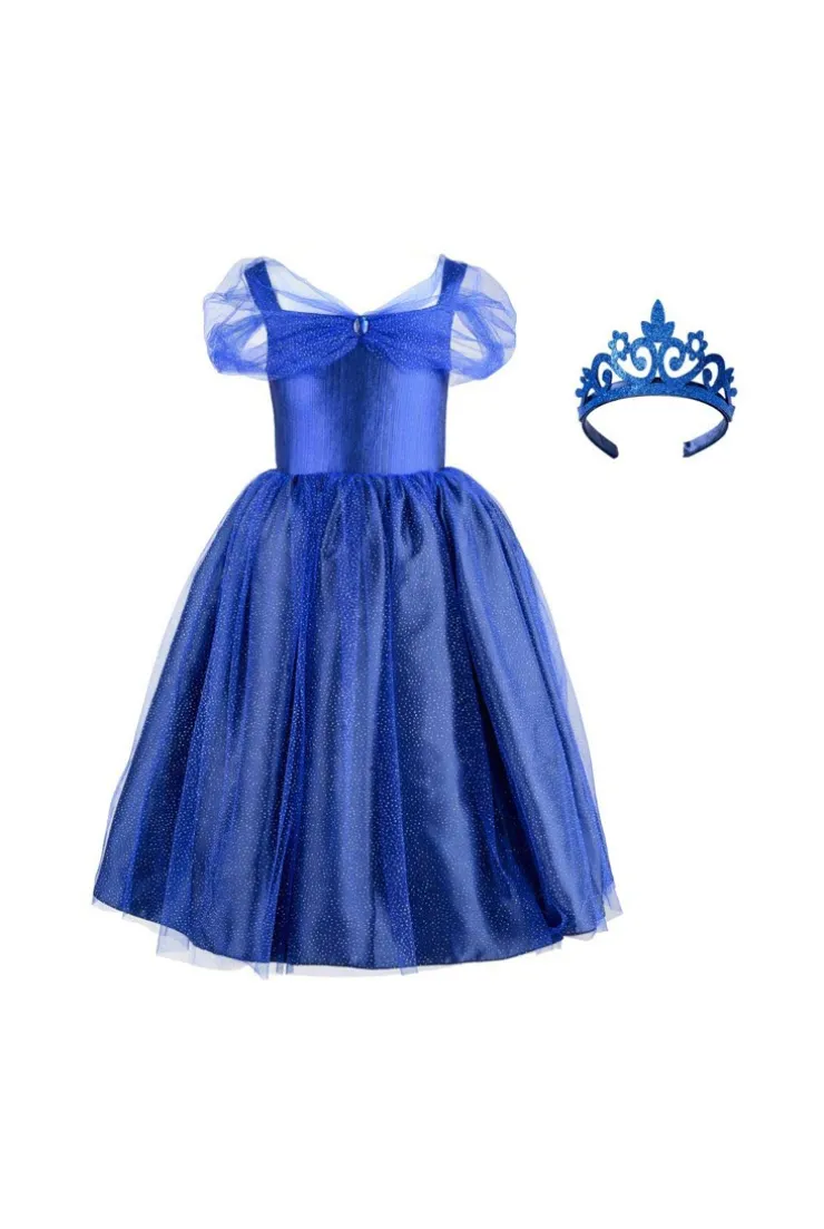 Déguisement Robe princesse bleue 8 - 10 ans Oxybul