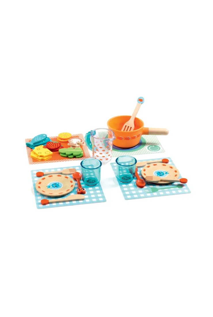 Dinette des petits A table les chats ! Djeco