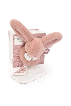 Doudou Lapin pantins avec doudou assortiment Doudou et Compagnie