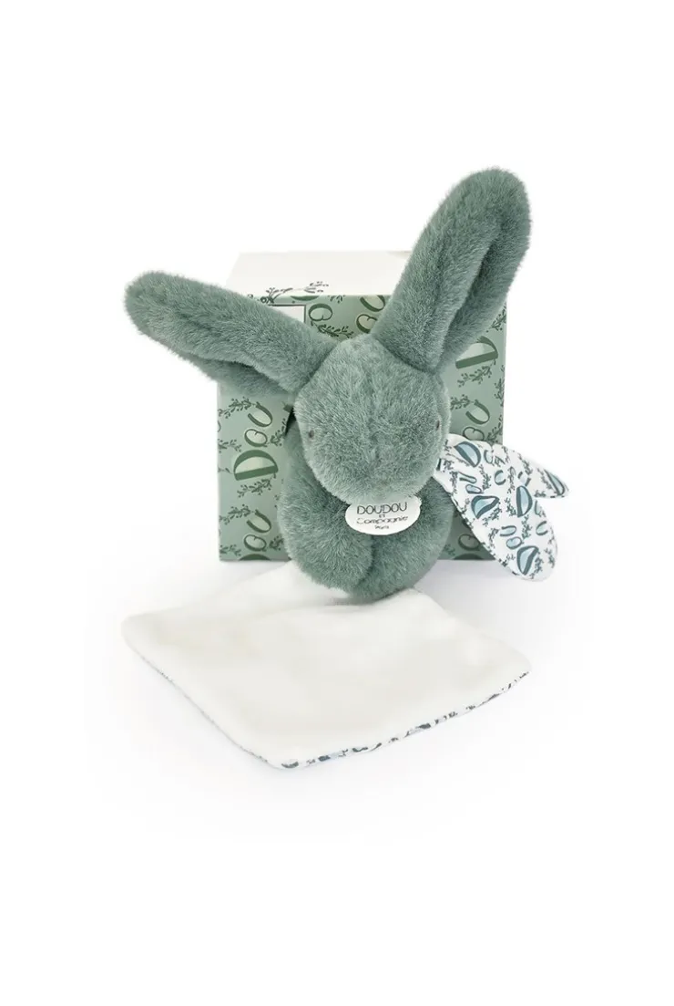 Doudou Lapin pantins avec doudou assortiment Doudou et Compagnie