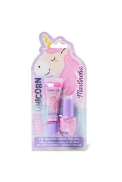 Duo gloss et vernis à ongles licorne Martinelia