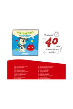 Figurine Tonie Mes comptines préférées à mimer pour Toniebox Tonies