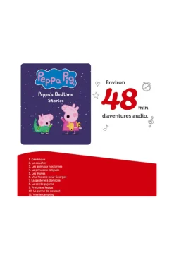 Figurine Tonie Peppa Pig, histoires du soir