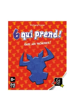 Gigamic Jeu de cartes 6 qui prend !