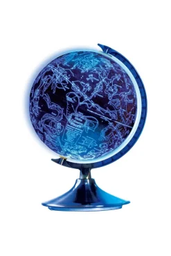 Globe terrestre jour / céleste nuit