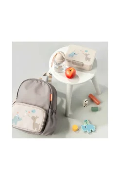 Gourde beige 280 ml avec paille et attache