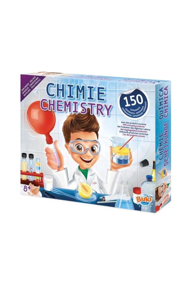 Grand coffret chimie 150 expériences Buki