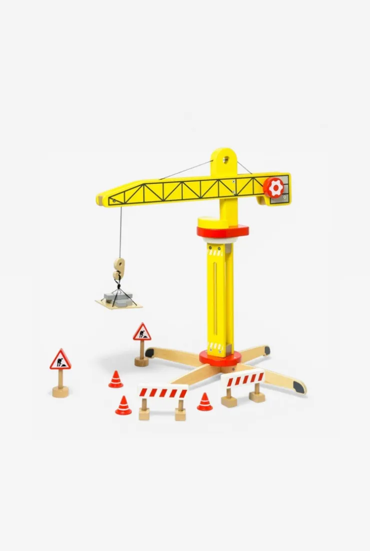Grue en bois mécanique Oxybul
