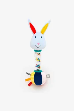 Hochet bâton de pluie Léandre le lapin Oxybul