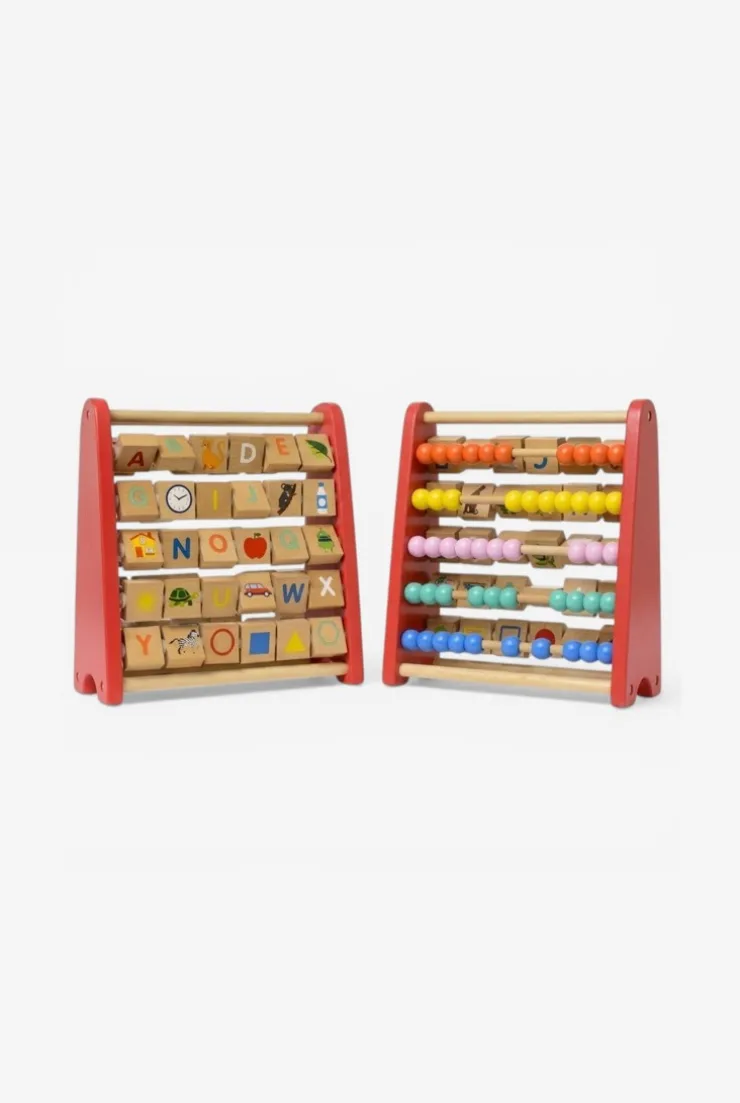 Imagier boulier alphabet 2 en 1 Oxybul
