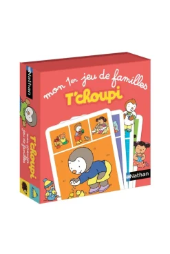 Jeu de 7 familles T'choupi Nathan