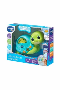 Jeu de bain Juju la Tortue à bulles Vtech