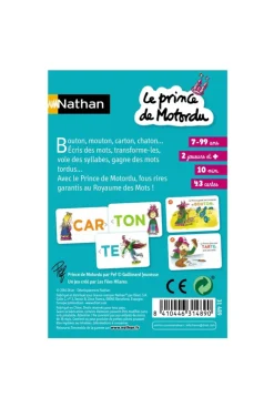 Jeu de cartes Le prince de motordu Nathan