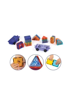 Jeu de construction magnétique véhicules, Ludi