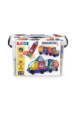 Jeu de construction magnétique véhicules, Ludi