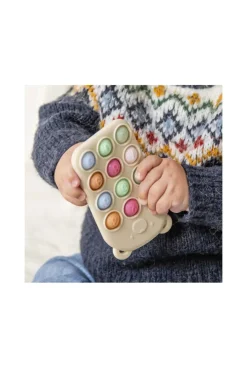 Jouet pop it forme télécommande Nattou