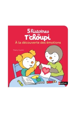 Livre 5 histoires de T'choupi, tome 2 - Nathan Jeunesse