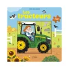 Livre 5 Puzzles 9 pièces les tracteurs