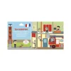 Livre 5 puzzles 9 pièces les pompiers