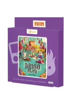 Livre audio interactif pour FLAM, Le brico Club Lunii