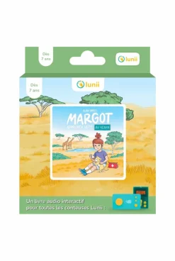 Livre audio intéractif Ma Fabrique à histoires, Margot au Kenya