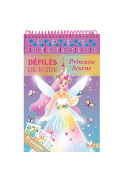 Livre Défiles de mode Princesse Licorne