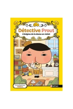 Livre Détective Prout, Tome 1 L'énigme de la Dame en violet