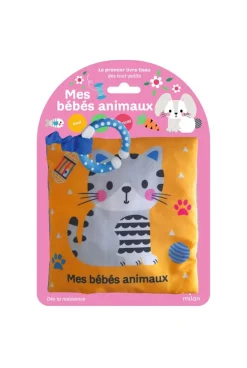 Livre en tissu Mes bébés animaux