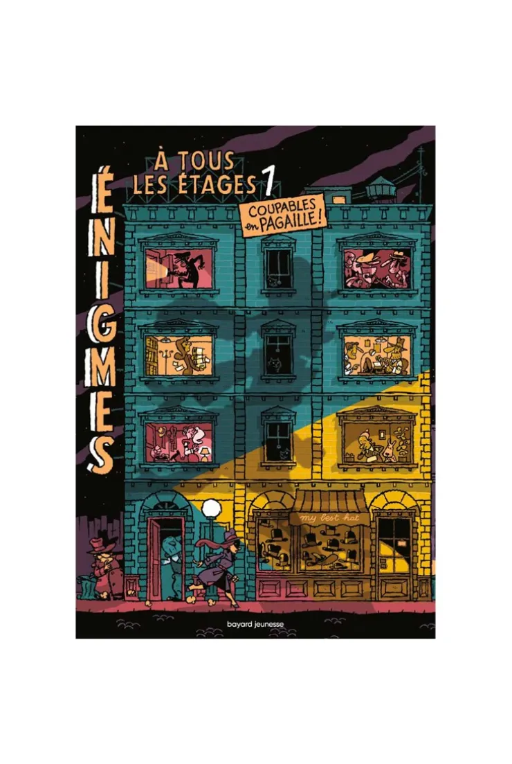 Livre Enigmes à tous les étages T1 - Bayard Jeunesse