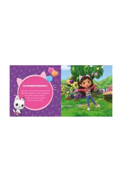 Livre Gabby et la maison magique, mon petit livre puzzle