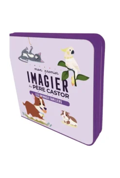 Livre Imagier feutrine du Père Castor, les animaux familiers