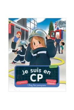 Livre Je suis en CP T13 Chez les pompiers - Flammarion