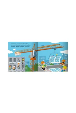 Livre Kididoc Quel chantier ! - Nathan Jeunesse