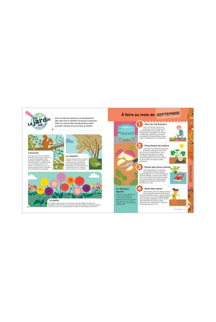 Livre Le guide pratique des petits jardiniers - Larousse Jeunesse