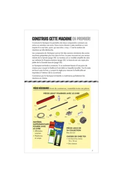 Livre Lego, réactions en chaine - Fleurus