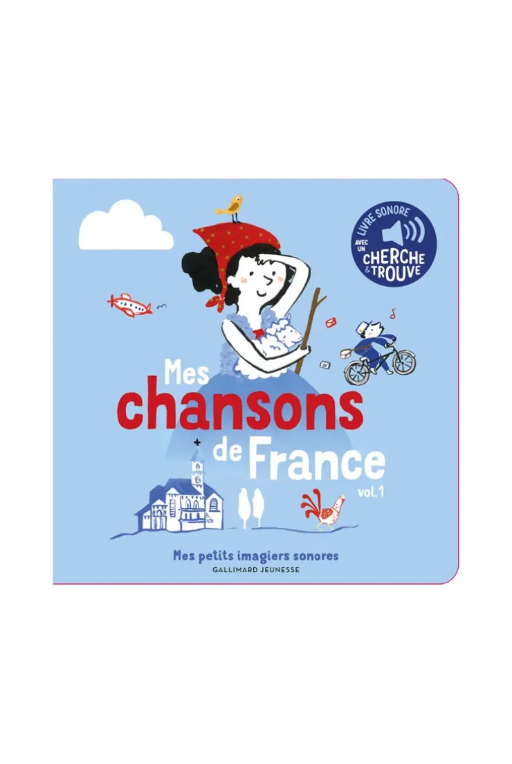 Livre Mes chansons de France Vol 1 - Gallimard Jeunesse