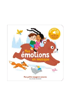 Livre Mes émotions en musique - Gallimard Jeunesse