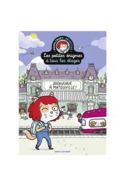 Livre Mes premières énigmes à tous les étages - T01 - Bienvenue à Matouville - Bayard Jeunesse