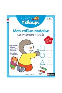 Livre Mon cahier ardoise les premiers tracés - Nathan Jeunesse