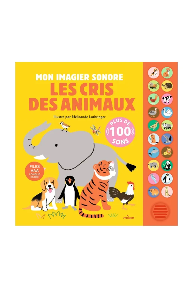 Livre Mon imagier sonore Les cris des animaux