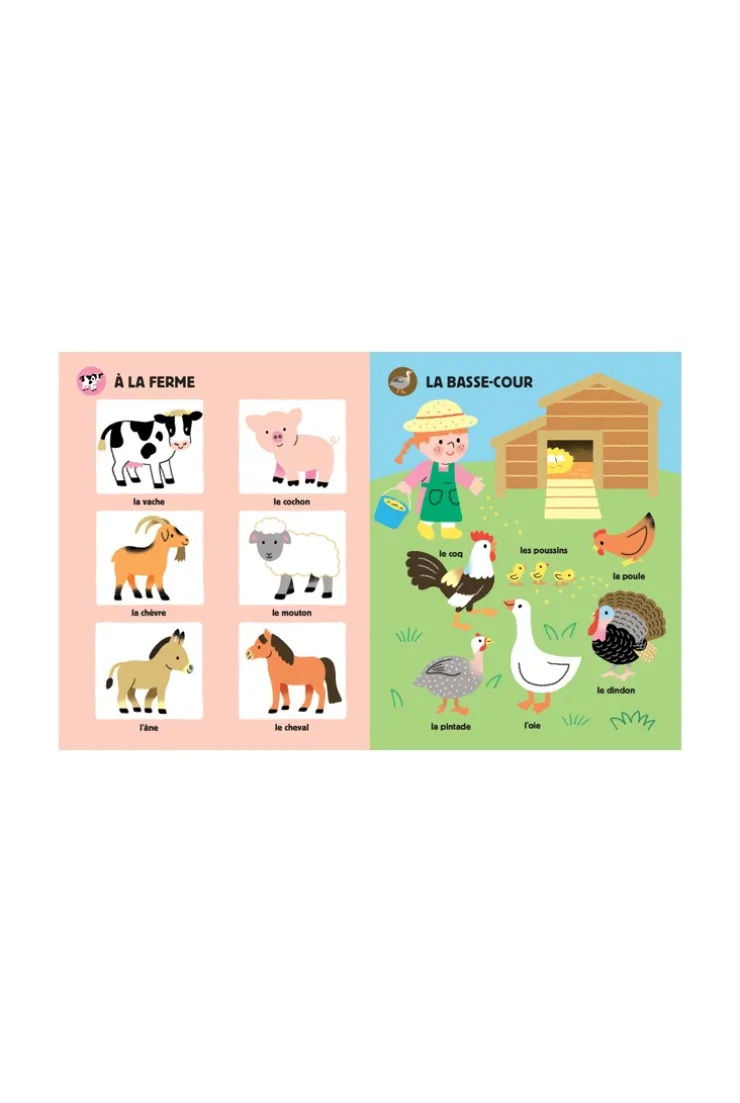 Livre Mon imagier sonore Les cris des animaux